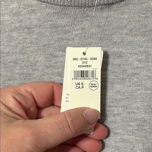 Aerie Heather Gray Women's Crew Neck Sweat shirt. Small. NWT. Super soft! - Picture 4 of 11